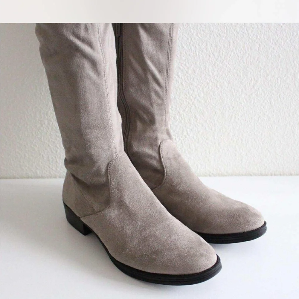 Circus by‎ Sam Edelman Taupe Over-the-Knee Boots